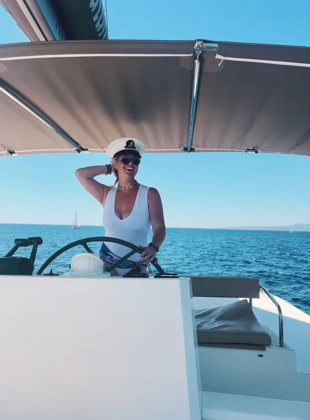 Spread from my last yacht charter